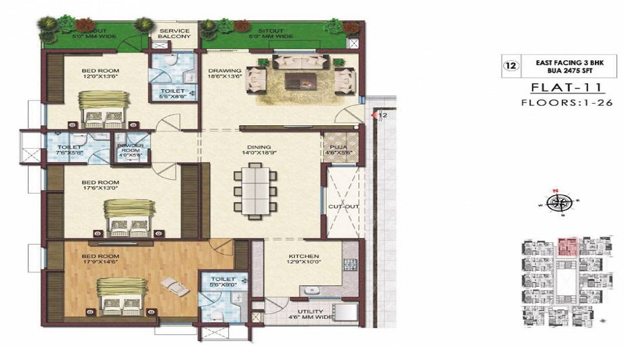 360 Life Floor Plan