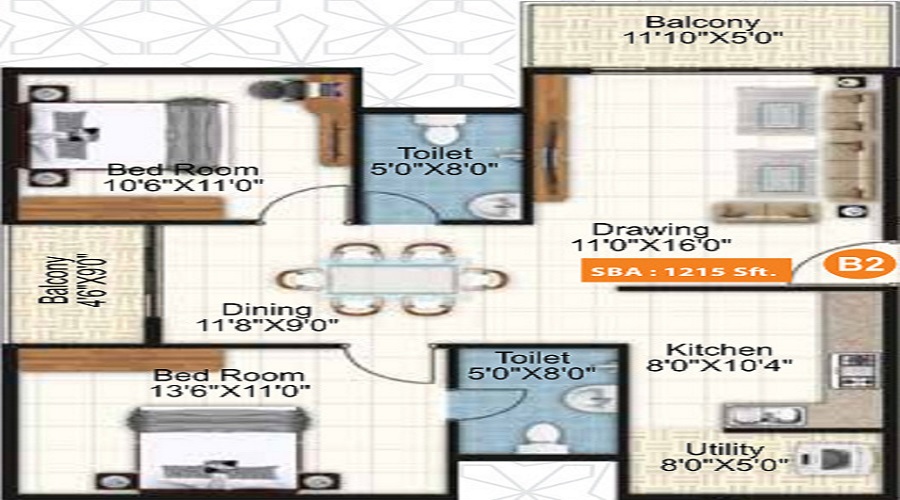Sai Purvi Symphony Floor Plan