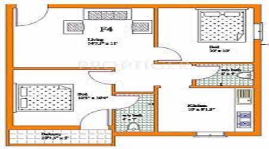BSR Residency 1 Floor Plan