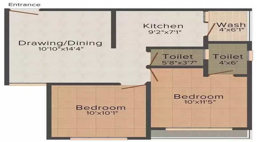 Sanskar Residency A Floor Plan