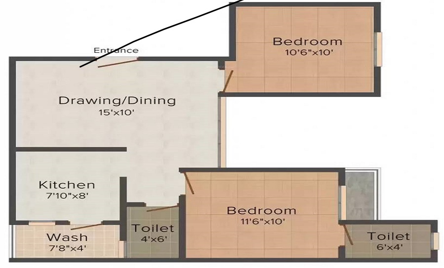 Sanskar Residency A Floor Plan
