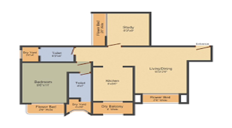 Santrupti Sai Avenue Floor Plan