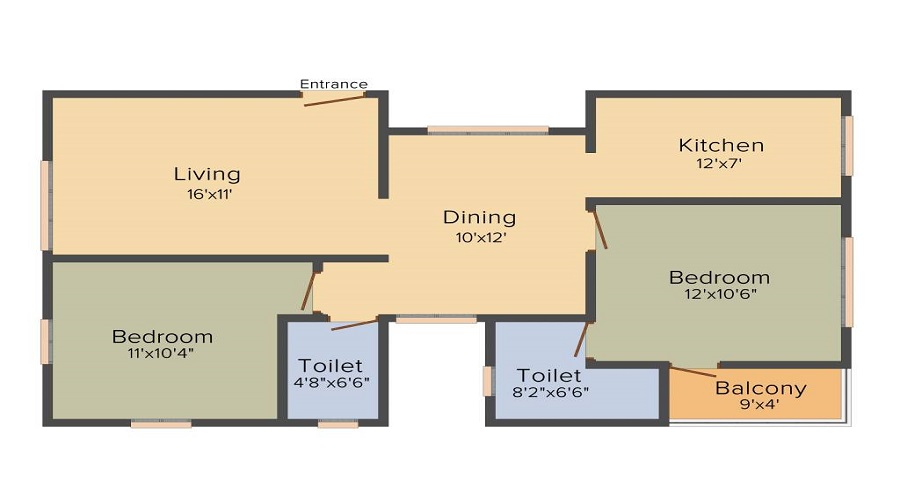 Viveks Sanskaar Floor Plan