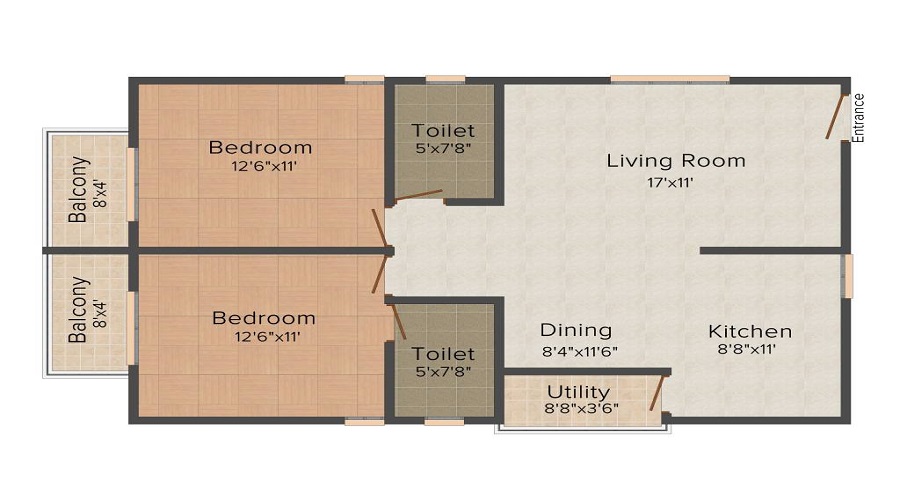 Peony Sai Aastha Floor Plan