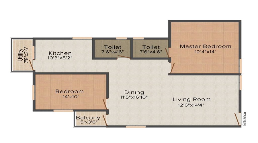 AR Manjunatha Regency Floor Plan