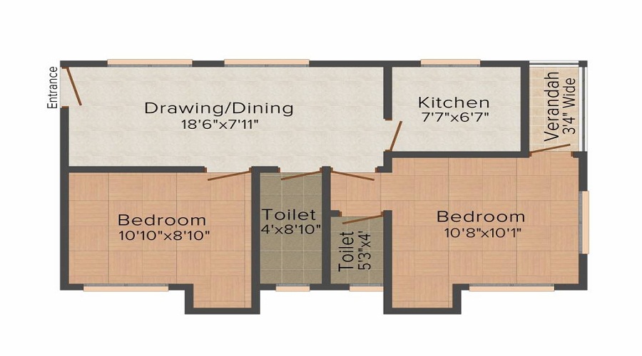 Jeet Apartment Floor Plan