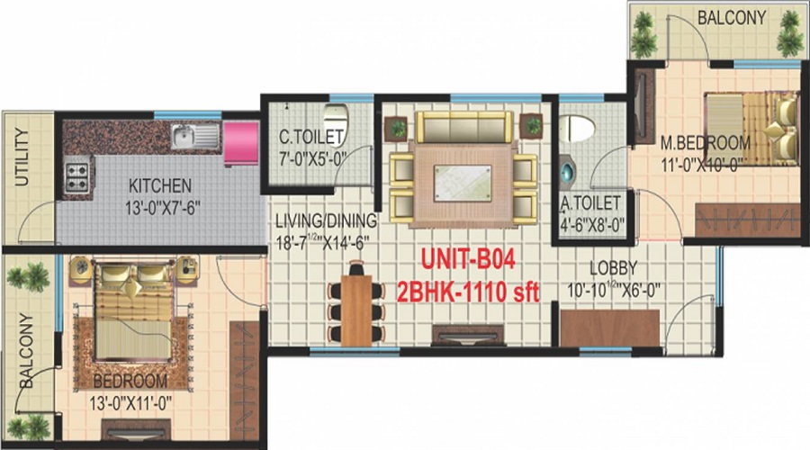 Amigo Lake View Floor Plan