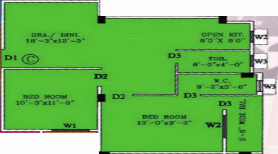 Anandi Park Floor Plan