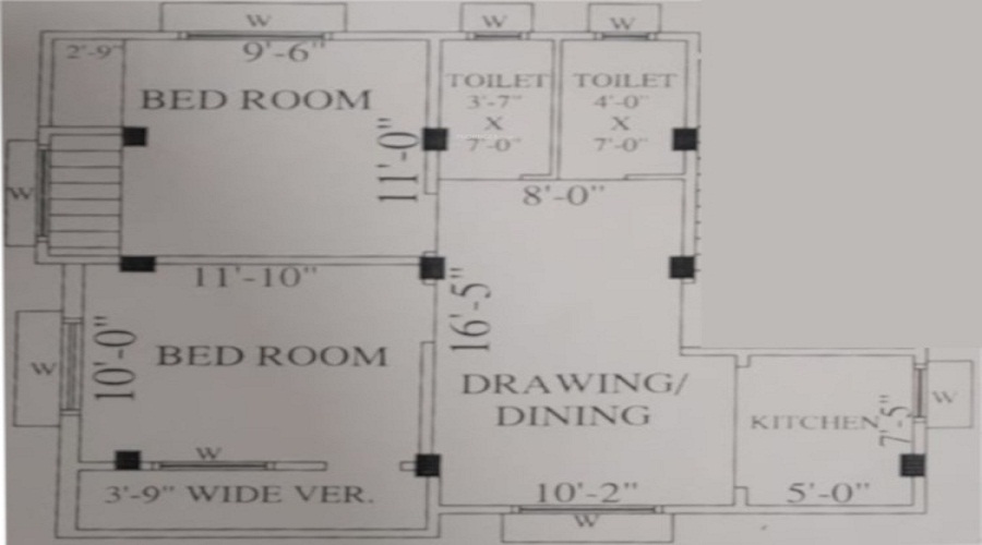 Bina Bhaban Floor Plan
