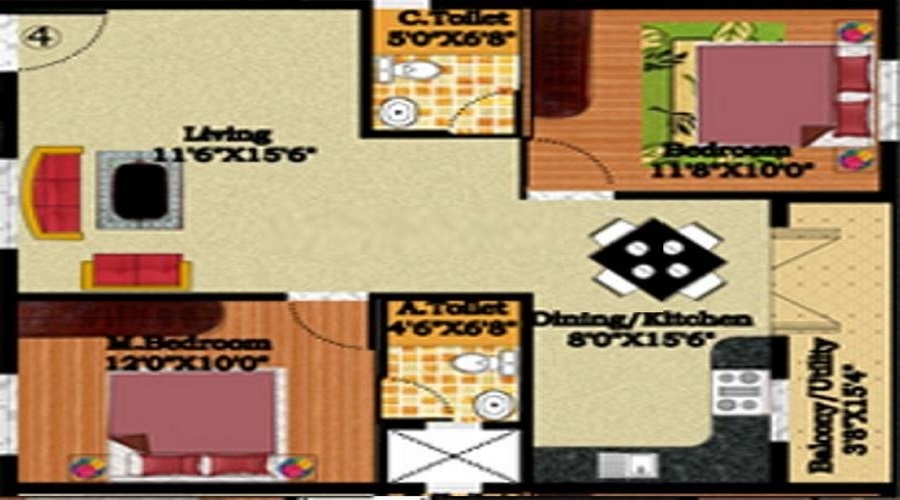 DS Max Streaknest Floor Plan