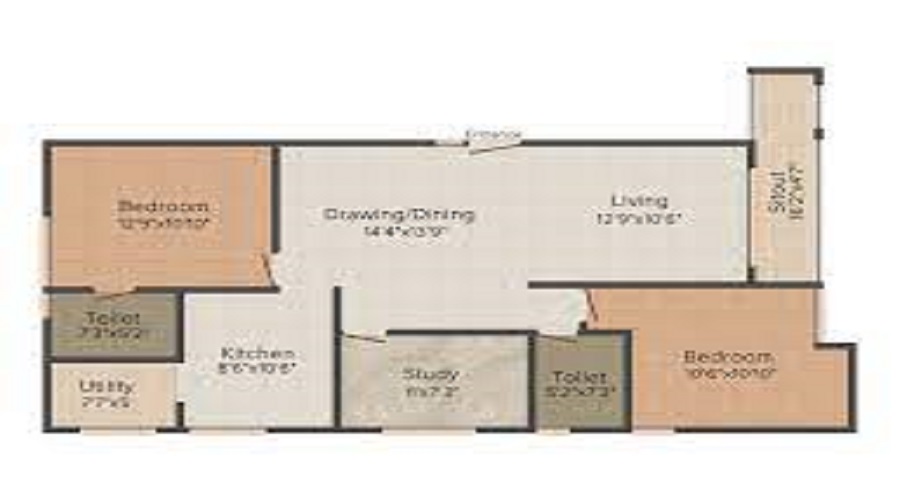 Saketh Paradise Floor Plan