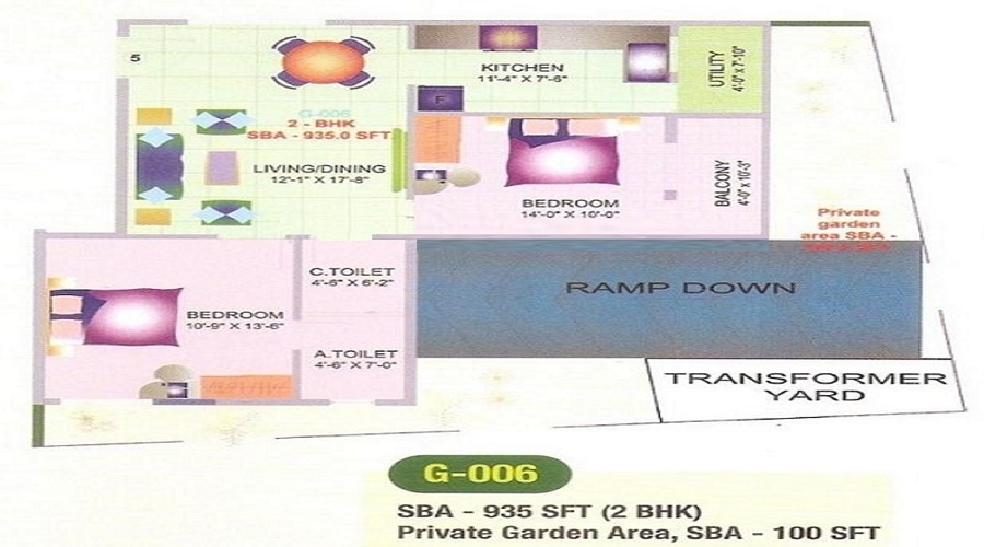 Baldota Spring Woods Floor Plan