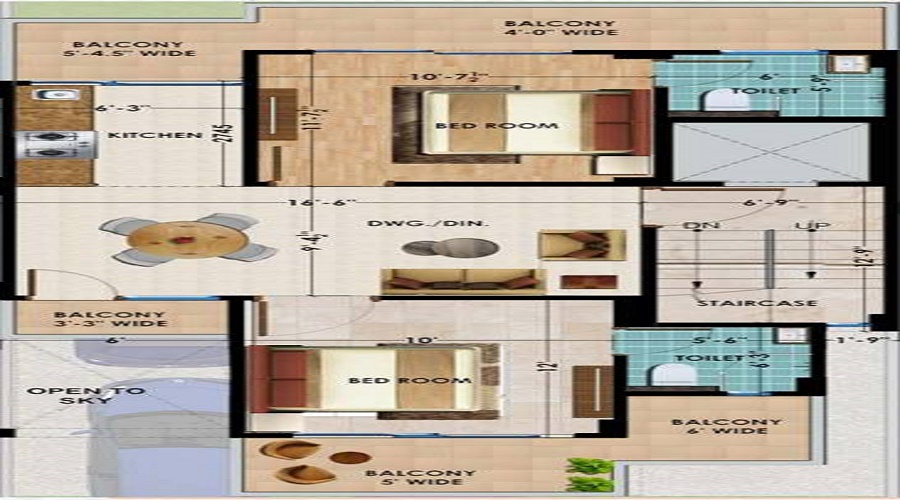 Fidato Honour Homes Floor Plan