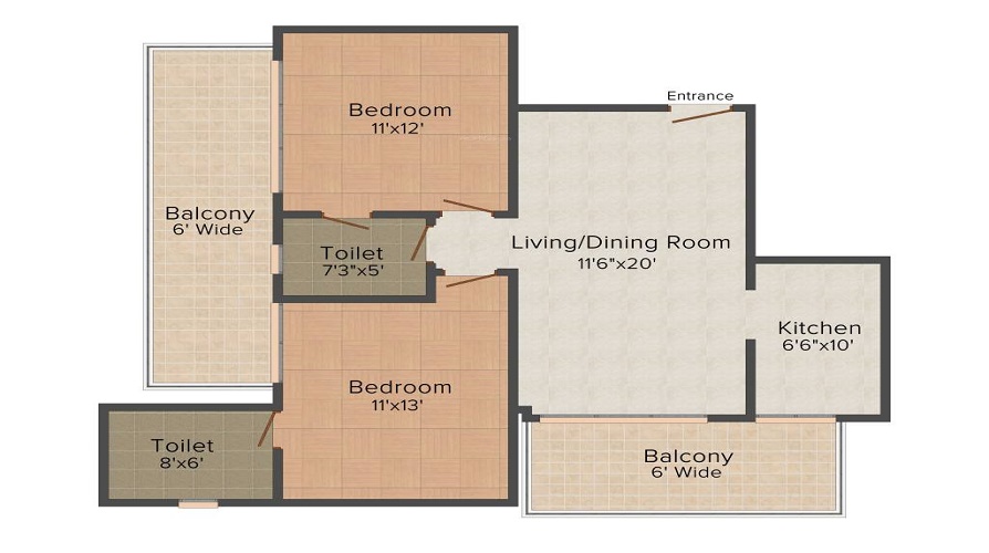 BPTP Park Sentosa Floor Plan