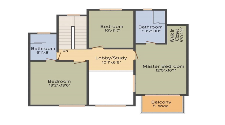 BPTP The Deck Floor Plan