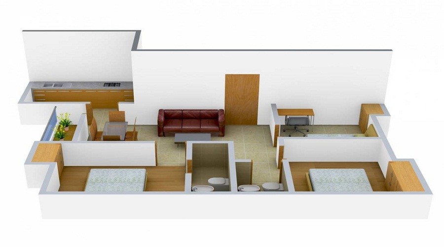 Hi Rise 57 Garcha Road Floor Plan