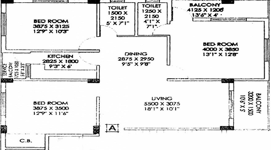 New Kol Cum West Co Operative Housing Society Floor Plan