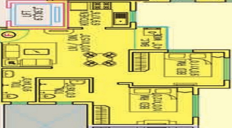 Greens Apartment Floor Plan