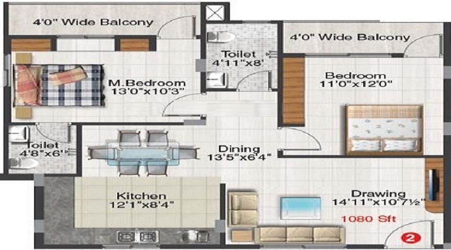 Soorya Soorya Symphony Floor Plan