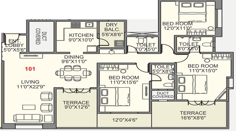 Paranjape Paranjape Yuthika Floor Plan