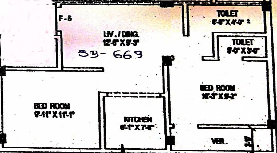 Pushpanjali Abasan Floor Plan