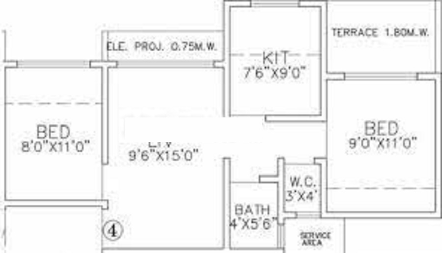 Reputed Irish Tower Floor Plan