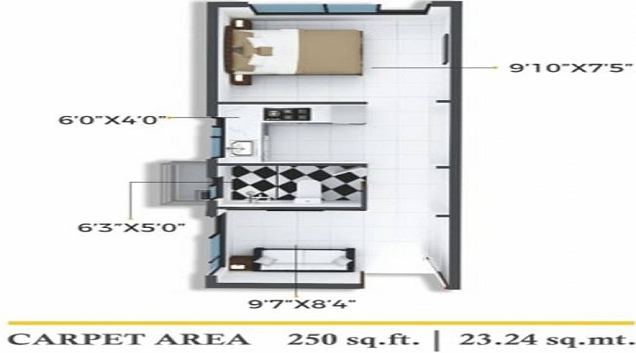 Xrbia Chembur Central Orchid C Floor Plan