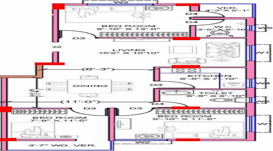 Sahini CHS Floor Plan