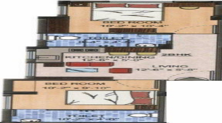 Raj Apartment Floor Plan