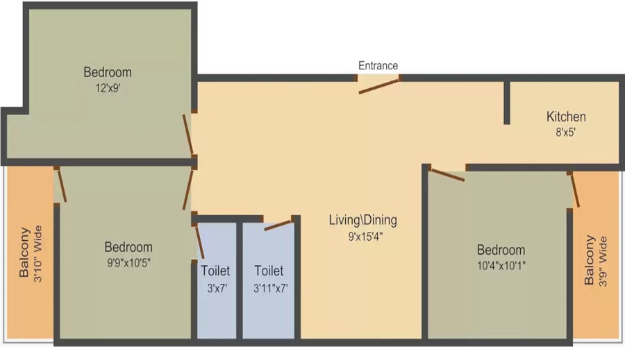 Regent Tower Floor Plan