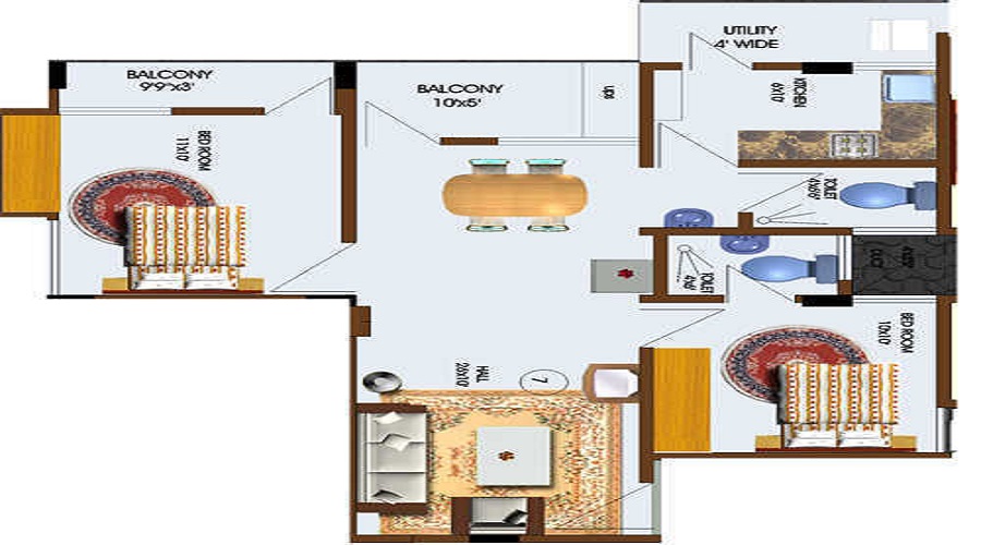 Vishwas Bawa Gowri Espana Floor Plan