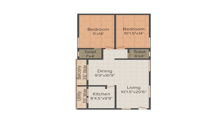 Avantika Kaveri Floor Plan