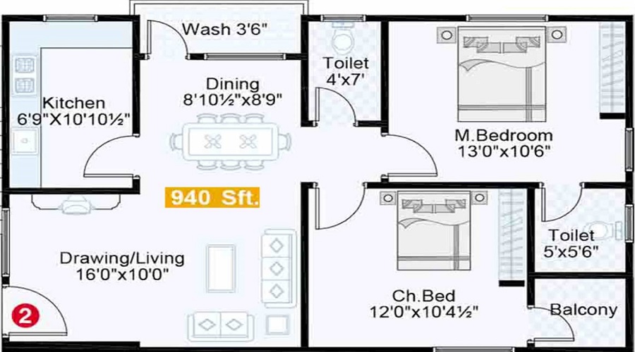 Shubham Royal Floor Plan