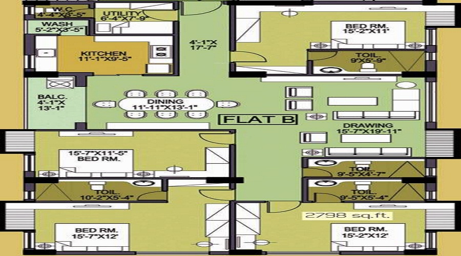 Presidential Floor Plan