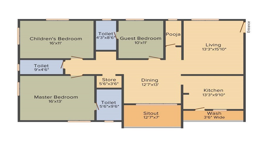 Anuhar Timbre Floor Plan