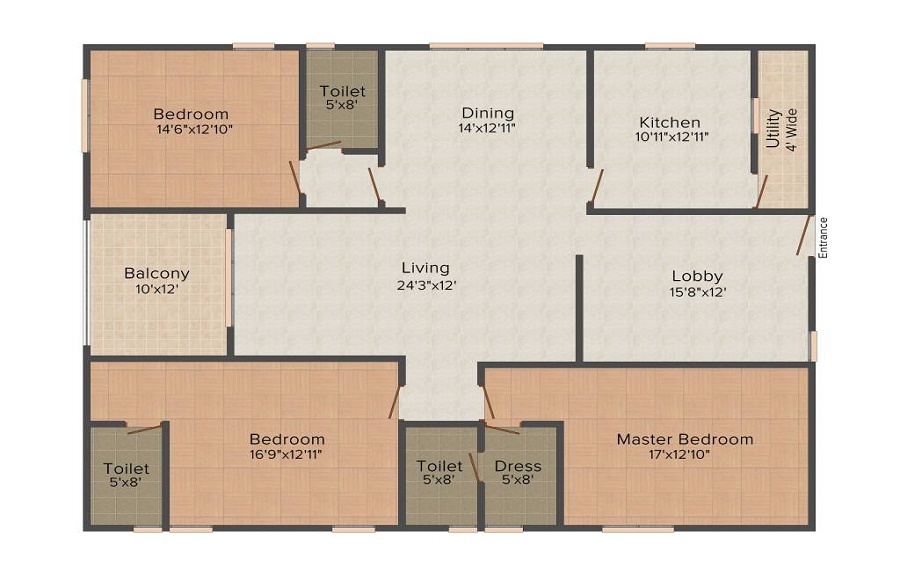 Usha Stonehenge Floor Plan