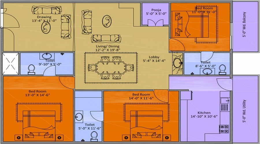 Laqshya IT Heights Floor Plan