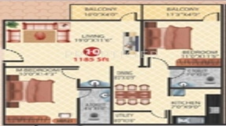 Hexa Sun Rise Floor Plan
