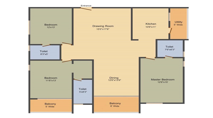 Green West Square Floor Plan