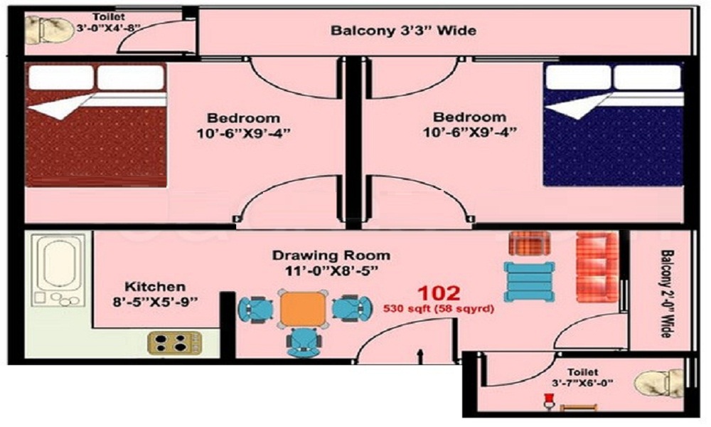 DPWHO Project 6 Floor Plan