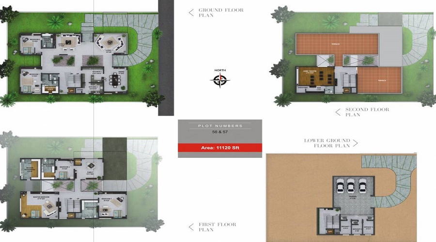 Jayabheri Temple Tree Floor Plan