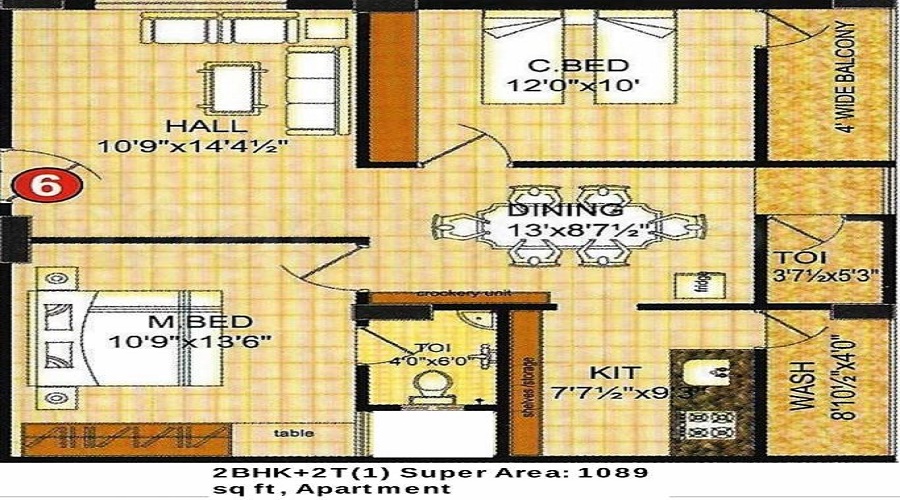 Axon Platina A Floor Plan