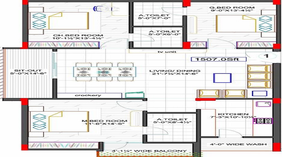 Aryamitra Grasshopper Floor Plan