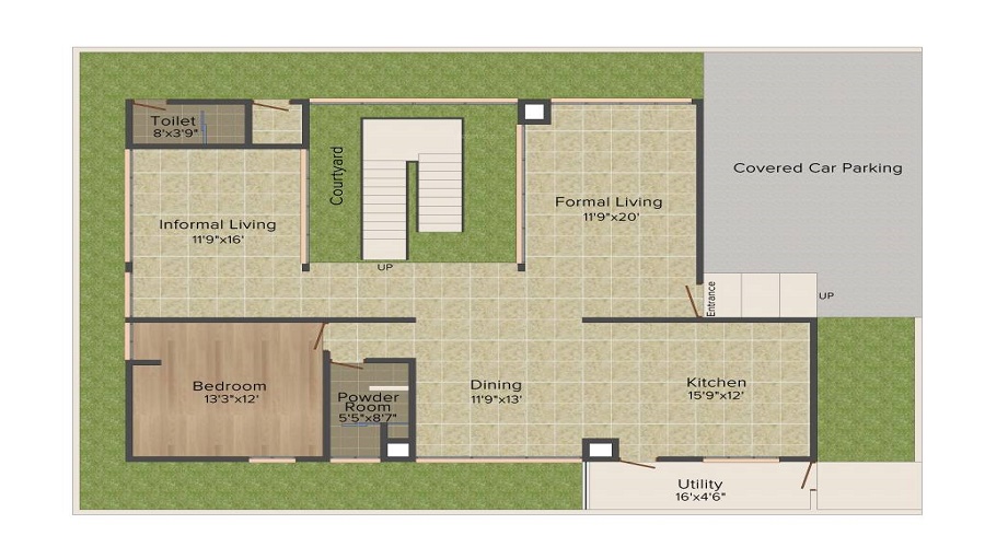 Sark Three Floor Plan
