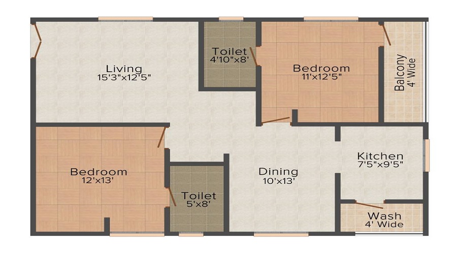 Navanaami Residency Floor Plan