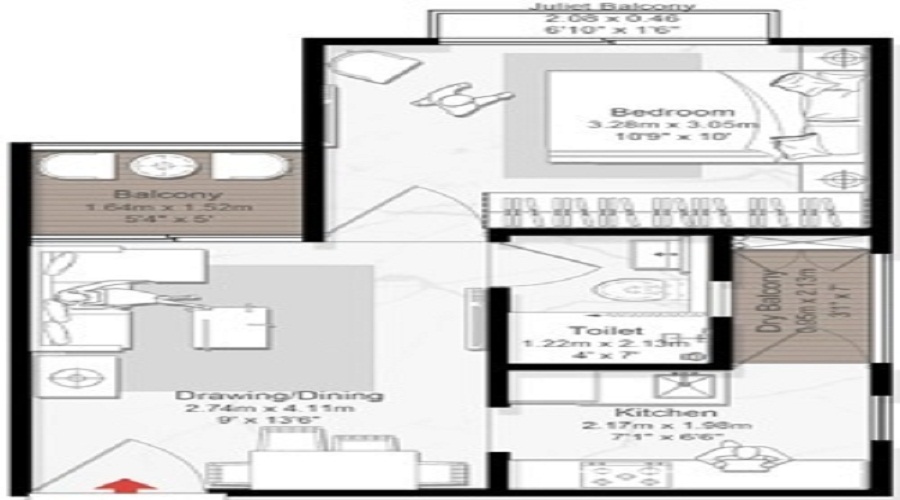 Samanvay The New Door Floor Plan