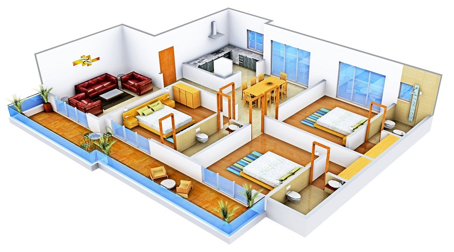 Bee Gee Palm Village Floor Plan