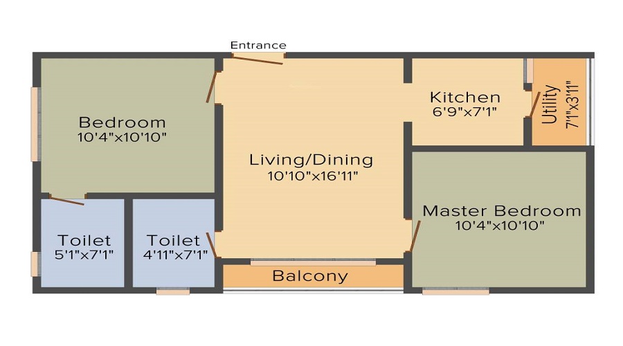 Praneeth Pranav Zenith Floor Plan