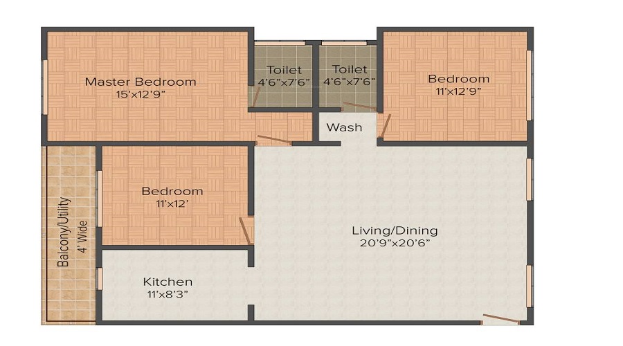 Sai Kalpa Arowana Floor Plan