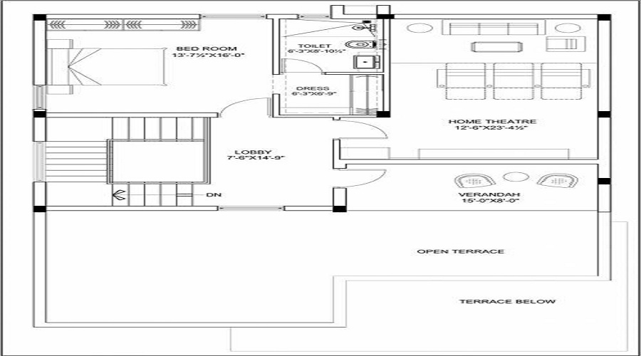 GV Lake View Villas Floor Plan